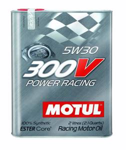 MOTUL 300V 5w30 Power Racing 2л. 100% синтетика Ester Core, масло моторное